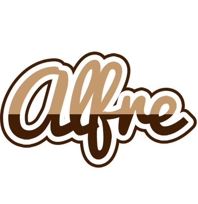 Alfre exclusive logo