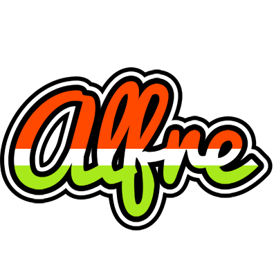 Alfre exotic logo