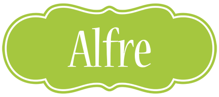 Alfre family logo