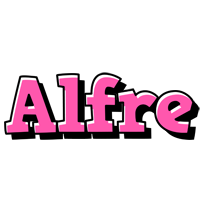 Alfre girlish logo