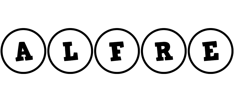 Alfre handy logo