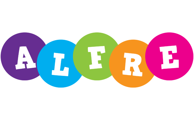 Alfre happy logo