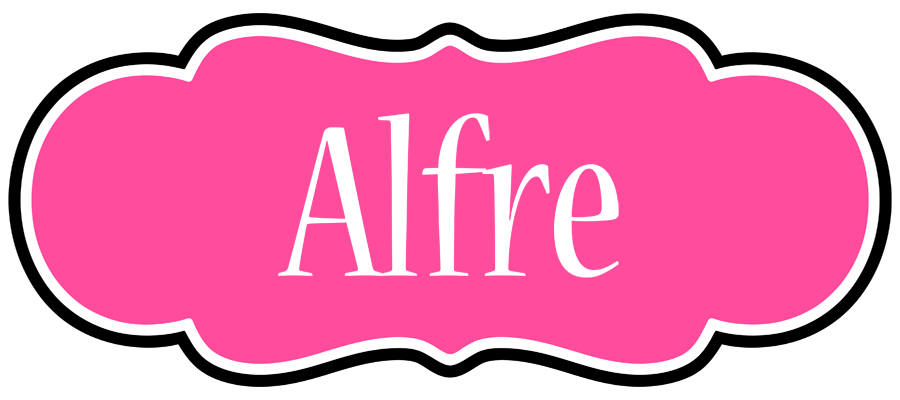 Alfre invitation logo