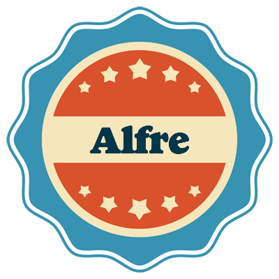 Alfre labels logo