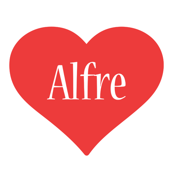 Alfre love logo
