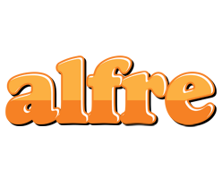 Alfre orange logo