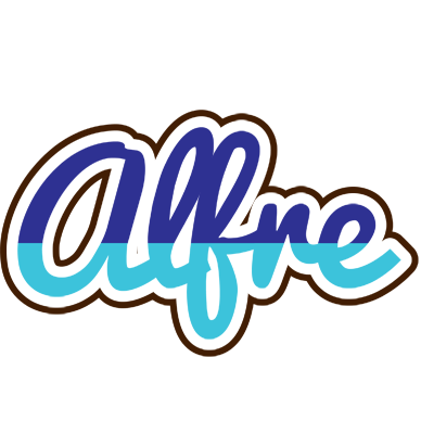 Alfre raining logo