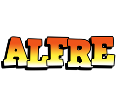 Alfre sunset logo