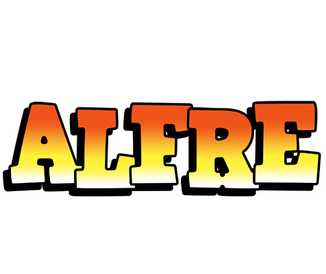 Alfre sunset logo