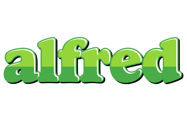 Alfred apple logo
