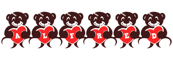 Alfred bear logo