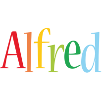 Alfred birthday logo