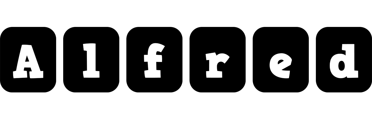 Alfred box logo