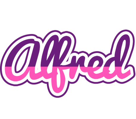 Alfred cheerful logo