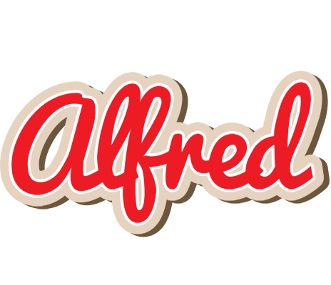 Alfred chocolate logo