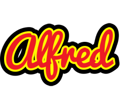 Alfred fireman logo