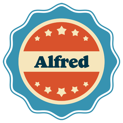 Alfred labels logo