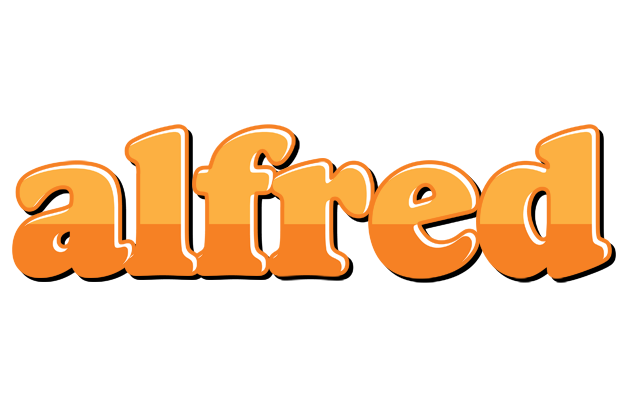 Alfred orange logo