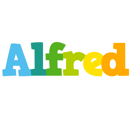 Alfred rainbows logo