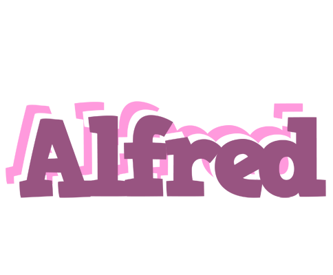 Alfred relaxing logo
