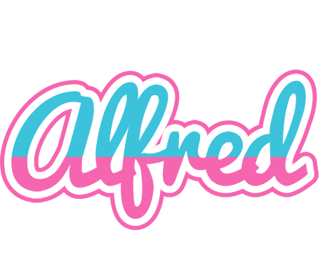 Alfred woman logo