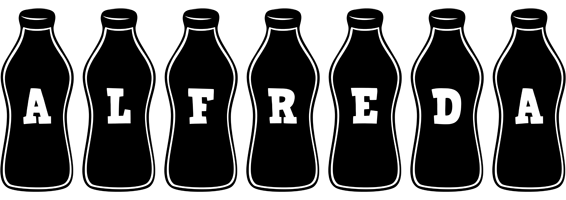 Alfreda bottle logo