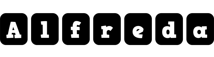 Alfreda box logo