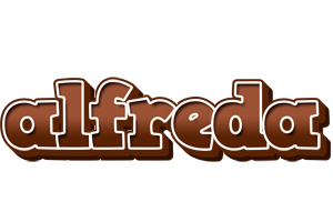 Alfreda brownie logo