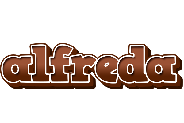 Alfreda brownie logo