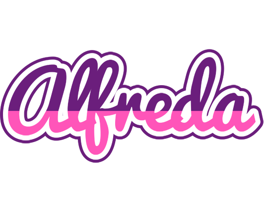 Alfreda cheerful logo