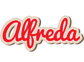 Alfreda chocolate logo