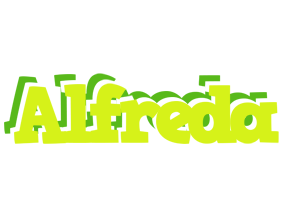 Alfreda citrus logo