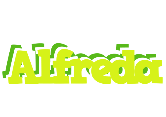Alfreda citrus logo