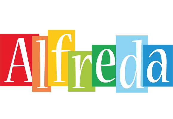 Alfreda colors logo