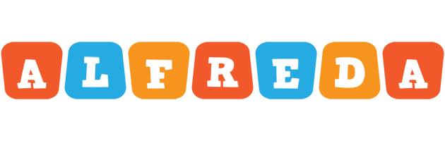Alfreda comics logo