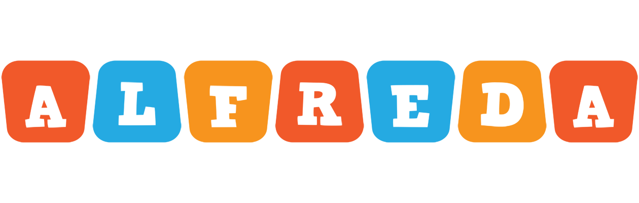 Alfreda comics logo