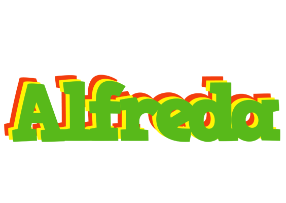 Alfreda crocodile logo