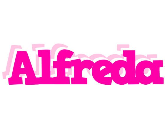 Alfreda dancing logo