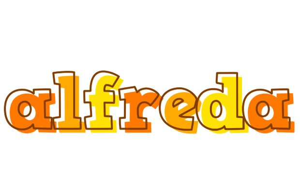 Alfreda desert logo