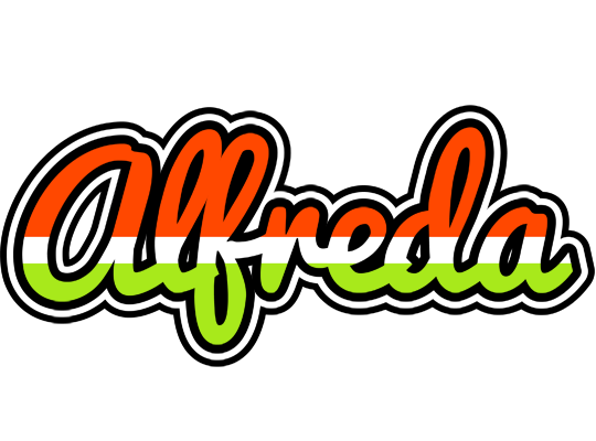 Alfreda exotic logo