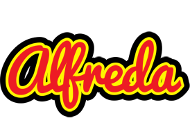 Alfreda fireman logo