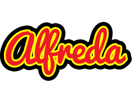 Alfreda fireman logo
