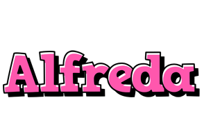 Alfreda girlish logo