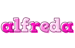 Alfreda hello logo
