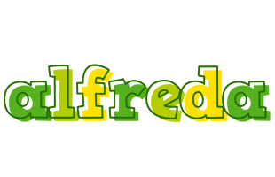 Alfreda juice logo