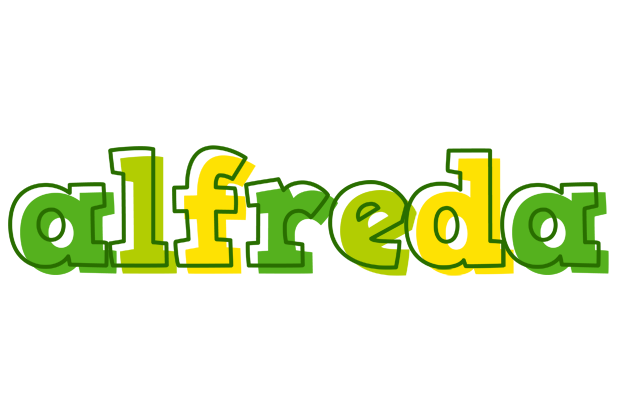 Alfreda juice logo
