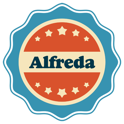Alfreda labels logo