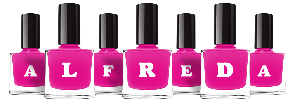 Alfreda nails logo