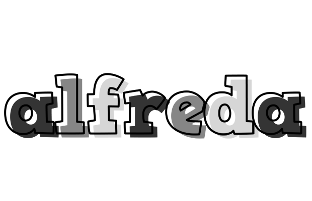 Alfreda night logo