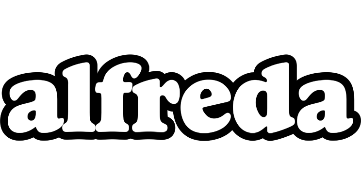 Alfreda panda logo